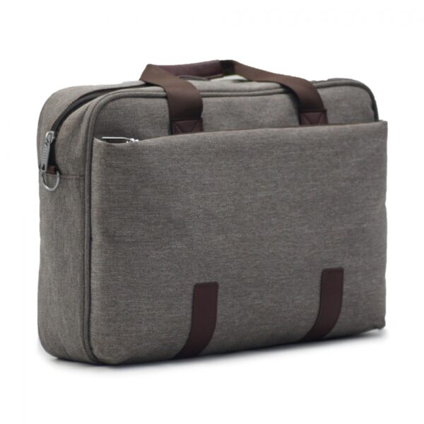 Linen Lux Fabric Notebook Bag - Image 3