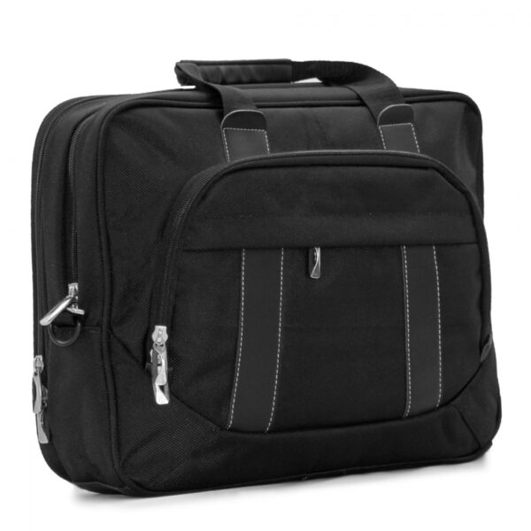 Faux Leahter Detailed Laptop and Briefcase Bag