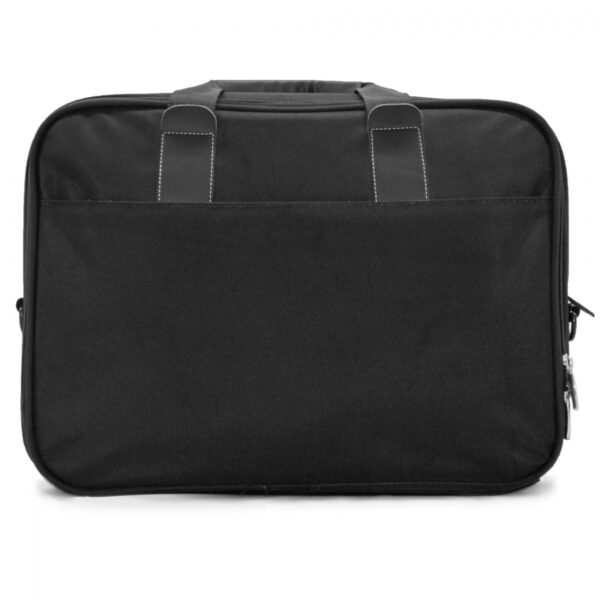 Faux Leahter Detailed Laptop and Briefcase Bag - Image 2