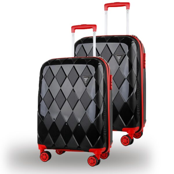PP Polypropylene Two Size Suitcase Set - Image 3
