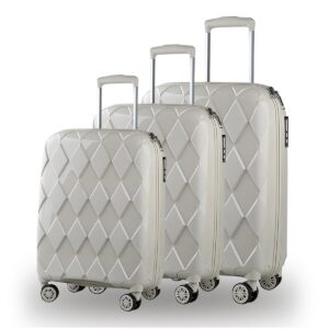 PP Polypropylene Three Size Suitcase Set