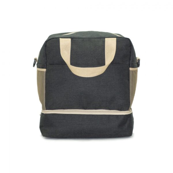 Multi Compartment Mesh Pocket Detailed Warm Keeper Thermos Bag - Image 4